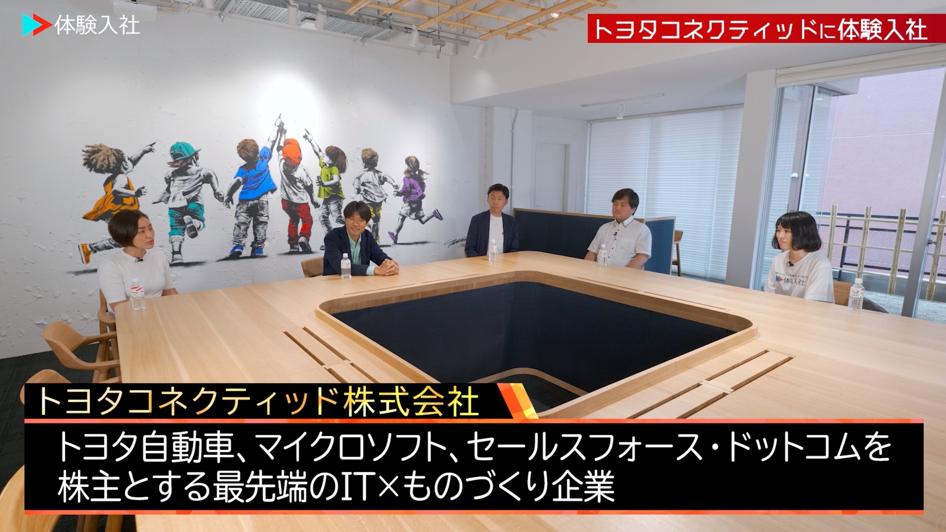体験入社動画トヨタコネクティッド概要