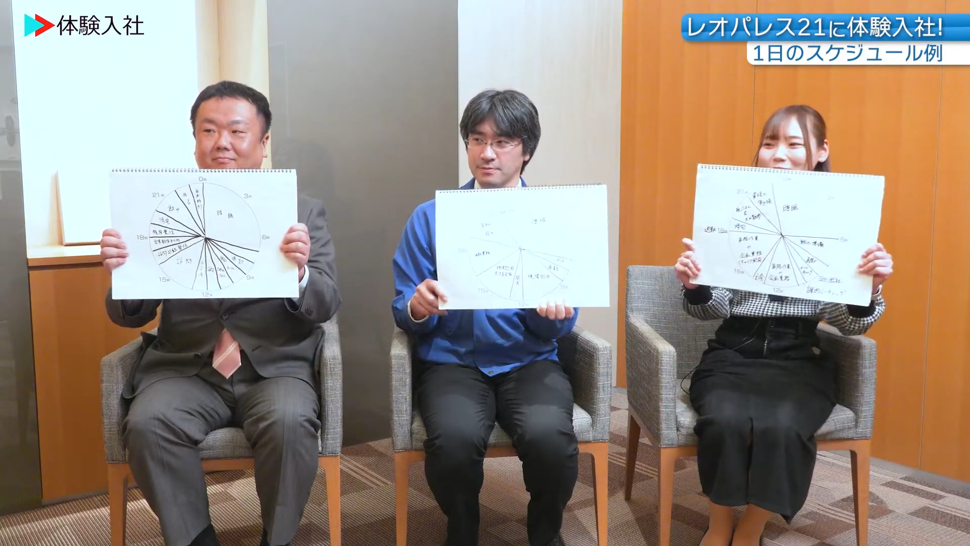 ①【時間】1日のスケジュール・残業、レオパレス21